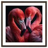 Two Flamingos Together thumbnail