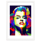 Marilyn Monroe Hollywood Icon Pop Art WPAP thumbnail