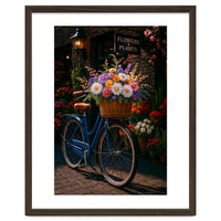 The Aesthetic of a Bicycle at a Flower Shop