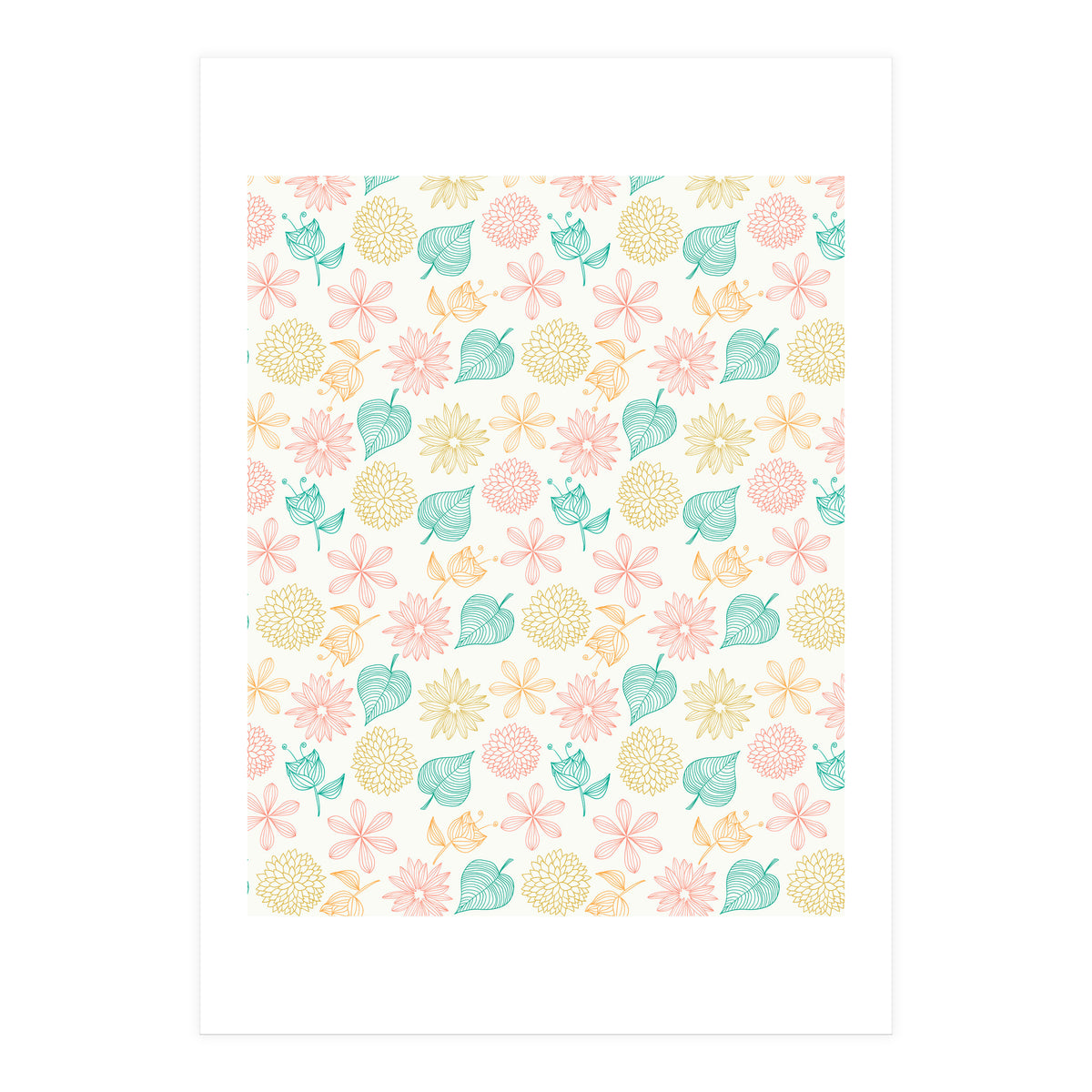 Floral Meditation (Print Only)