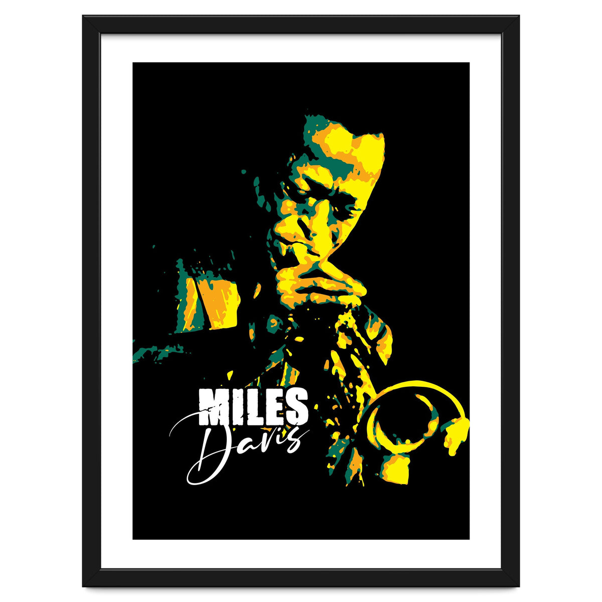 Miles Davis American Jazz Trumpeter