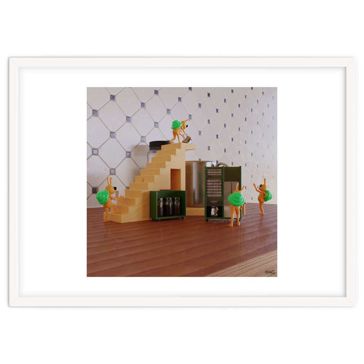 Coffee Support - angle #2 (Lwuba 039 Coffee Support 02)