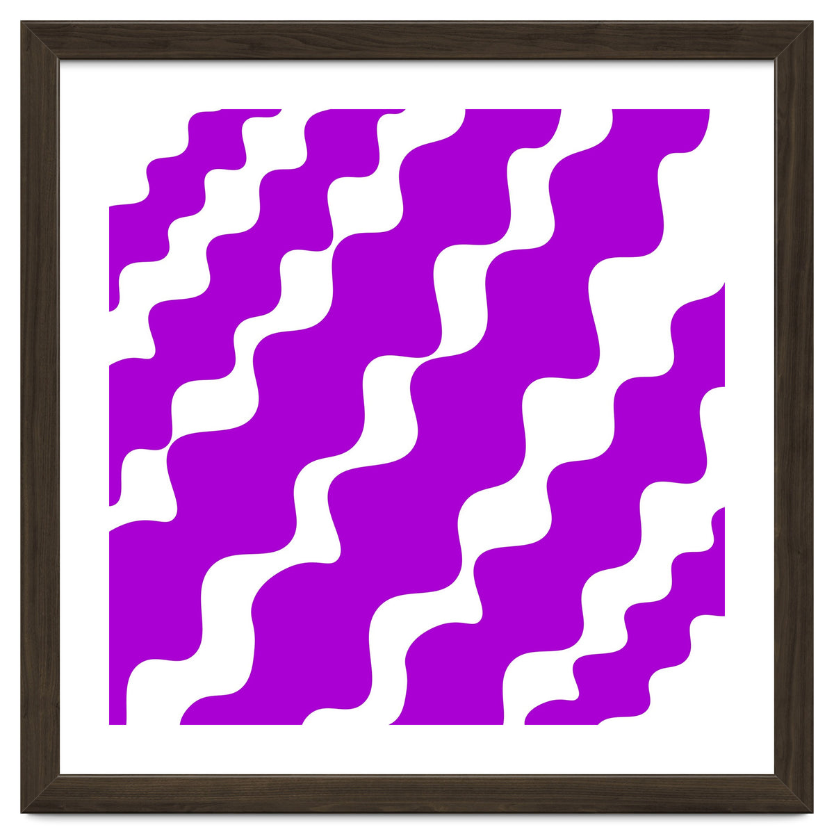 Purple Wavy Pattern