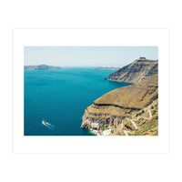 Sailing On The Caldera (Print Only)