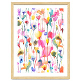 Watercolour Colourful Wild Flowers thumbnail