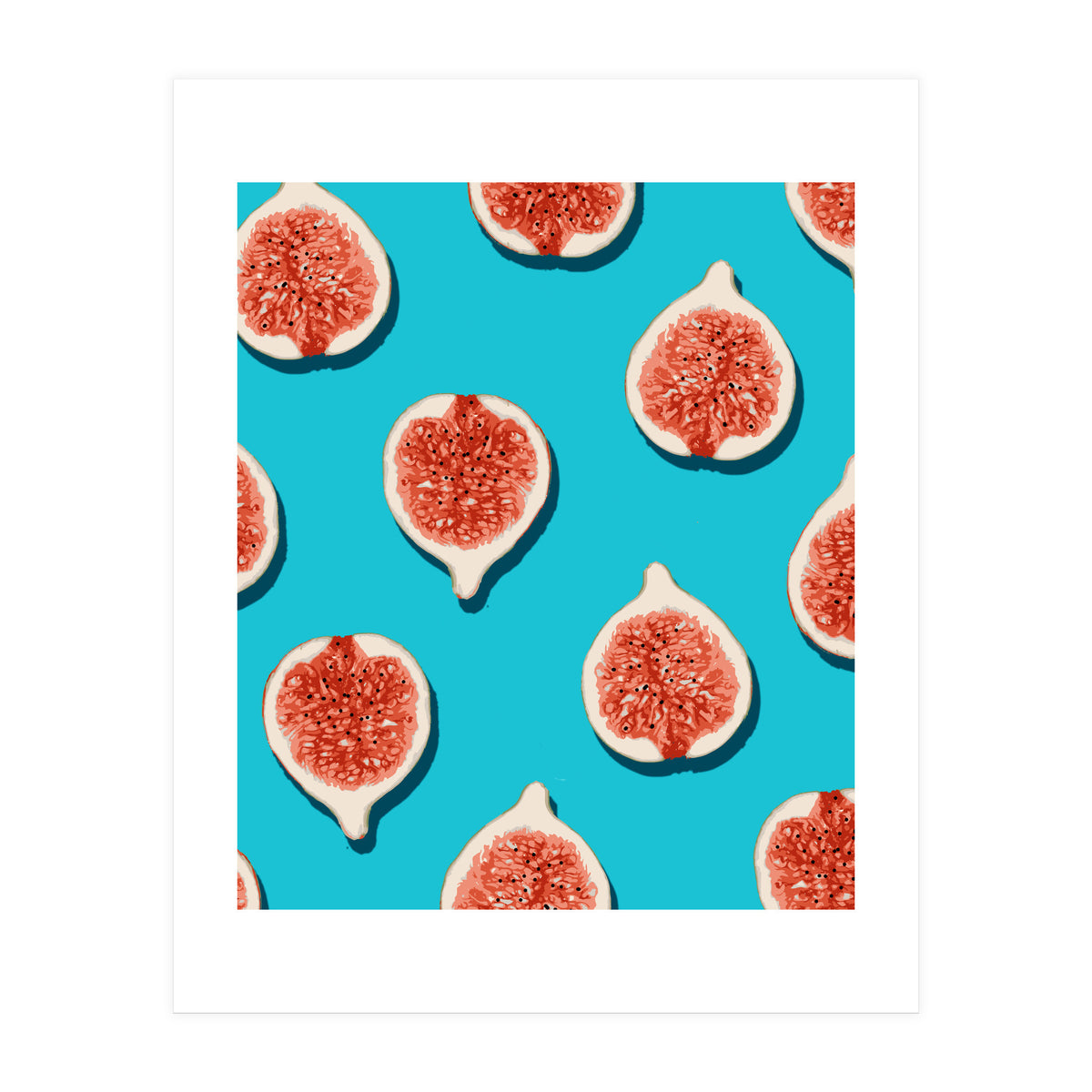 Fig Lover #society6 #decor #buyart (Print Only)