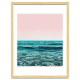 Ocean Love | Sea Beach Sand Waves Photography | Blush Nature Scenic Travel Island Digital thumbnail