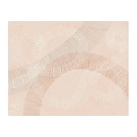 calming essentials Curved Lines chalky peach (Print Only)