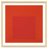 JOSEF ALBERS - HOMAGE TO THE SQUARE RED thumbnail
