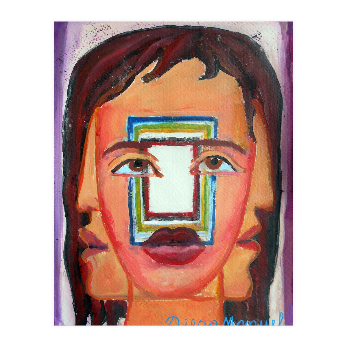 Cabeza De Mujer 21 (Print Only)