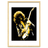 Jimmy Page American Rock Band Guitarist Legend in Pop Art thumbnail