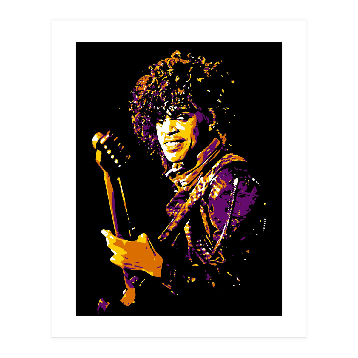 Prince Musician Legend in Pop Art (Print Only)