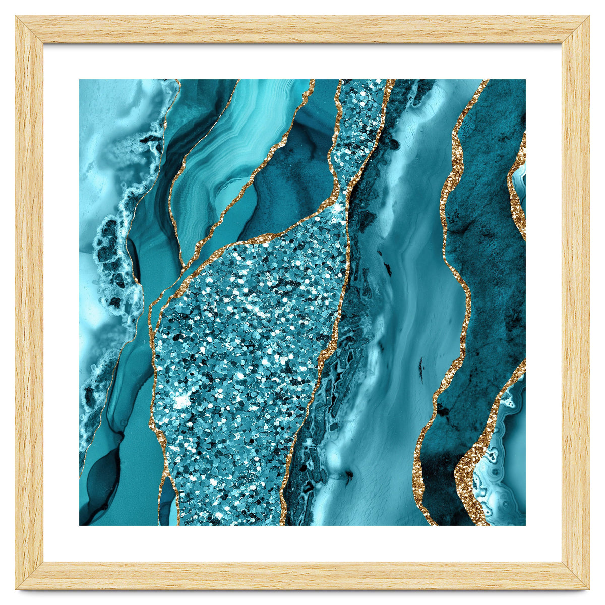 Agate Glitter Ocean Texture 11