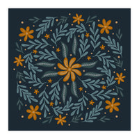 Circular Flowers 1  (Print Only)