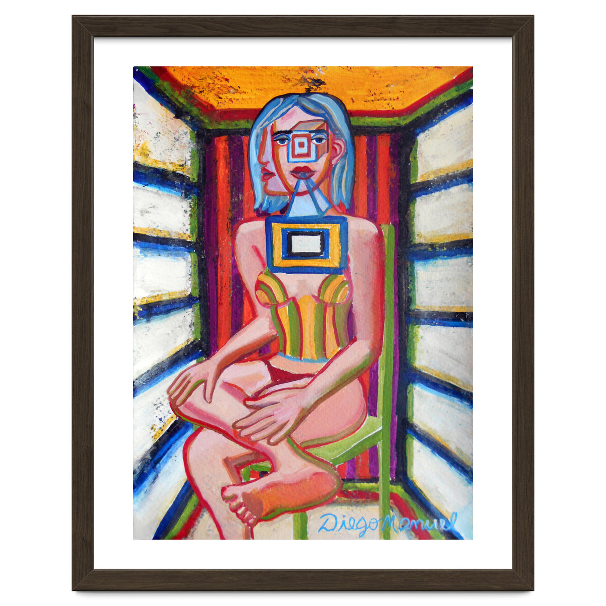 Mujer En La Silla 12