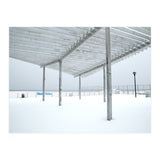 Sunshade site in the winter beach (Print Only) thumbnail