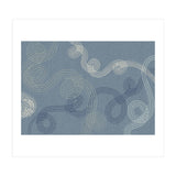 calming essentials loops muted blue (Print Only) thumbnail