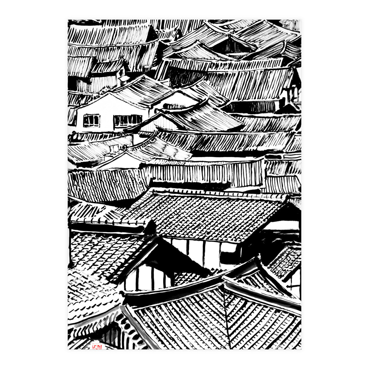 Rooftops (Print Only)