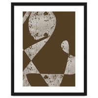 Abstract White Scratch