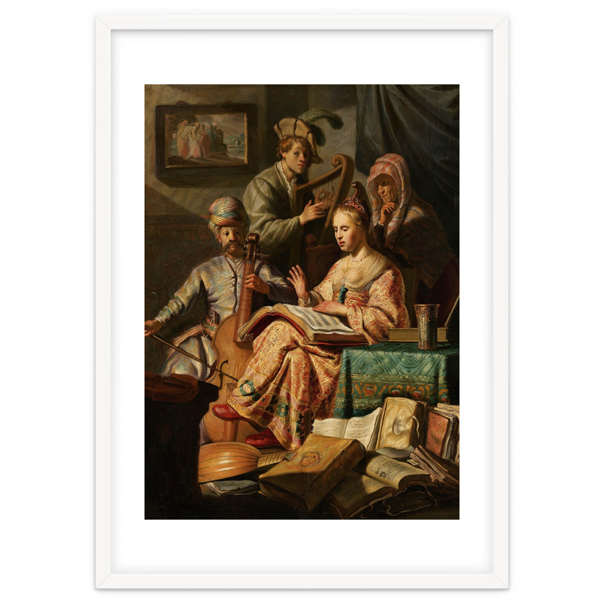 Musical Company – Rembrandt (1626)