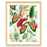 Vintage Bird Of Paradise in Jungle thumbnail