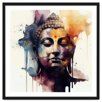 Watercolor Buddha #2