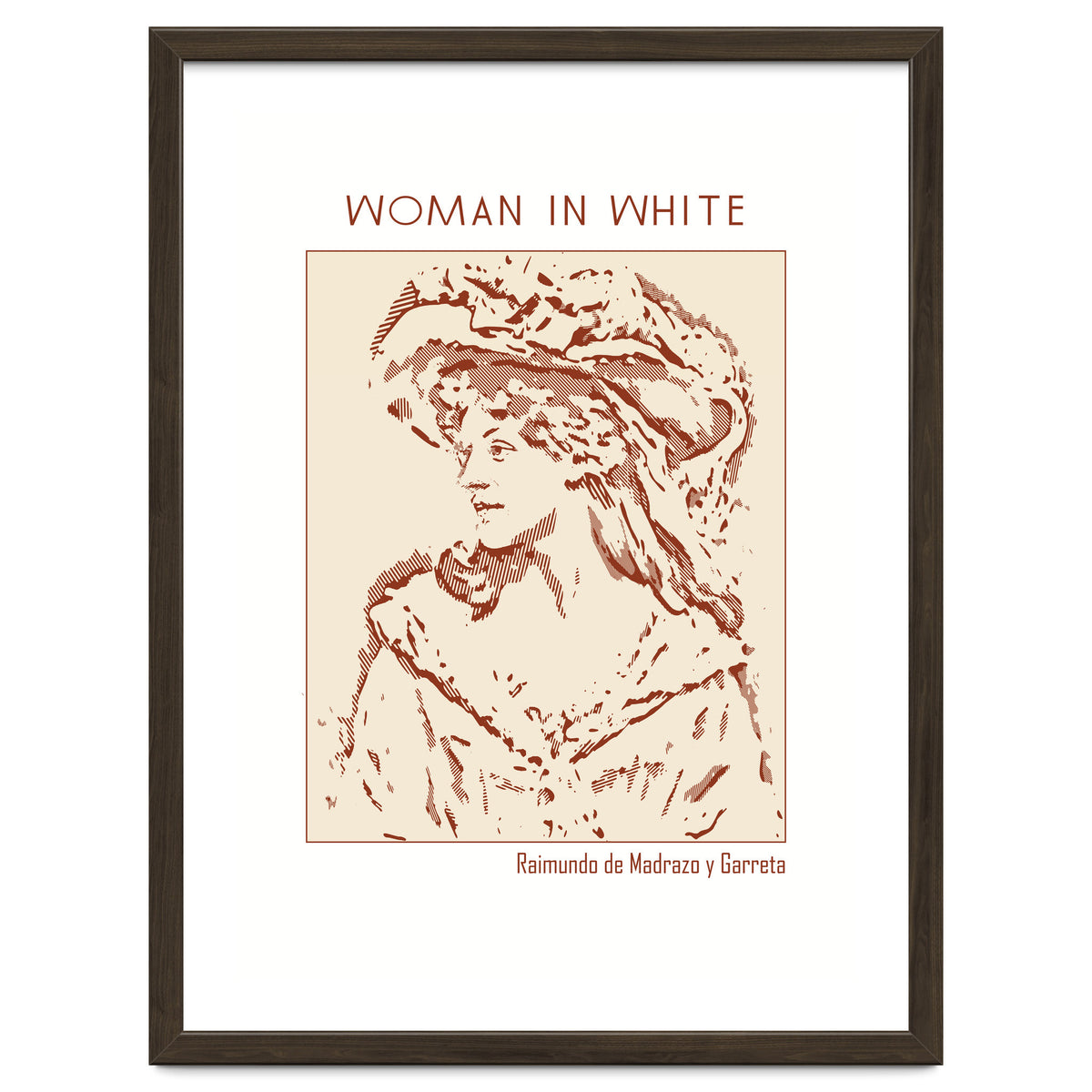 Woman In White – Raimundo De Madrazo Y Garreta