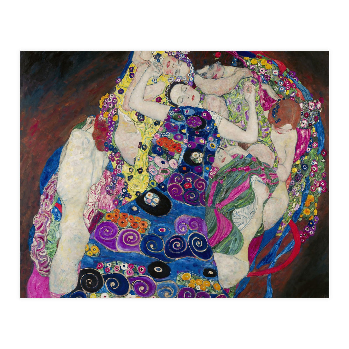 The Virgin - Die Jungfrau. Oil on canvas (1913) 190 x 200 cm. (Print Only)