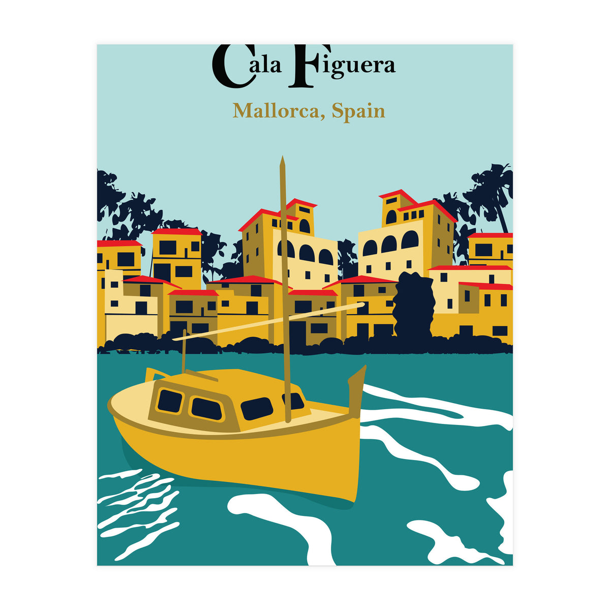 Cala Figuera, Mallorca, Spain (Print Only)