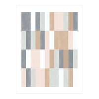Muted Pastel Tiles 02 (Print Only)