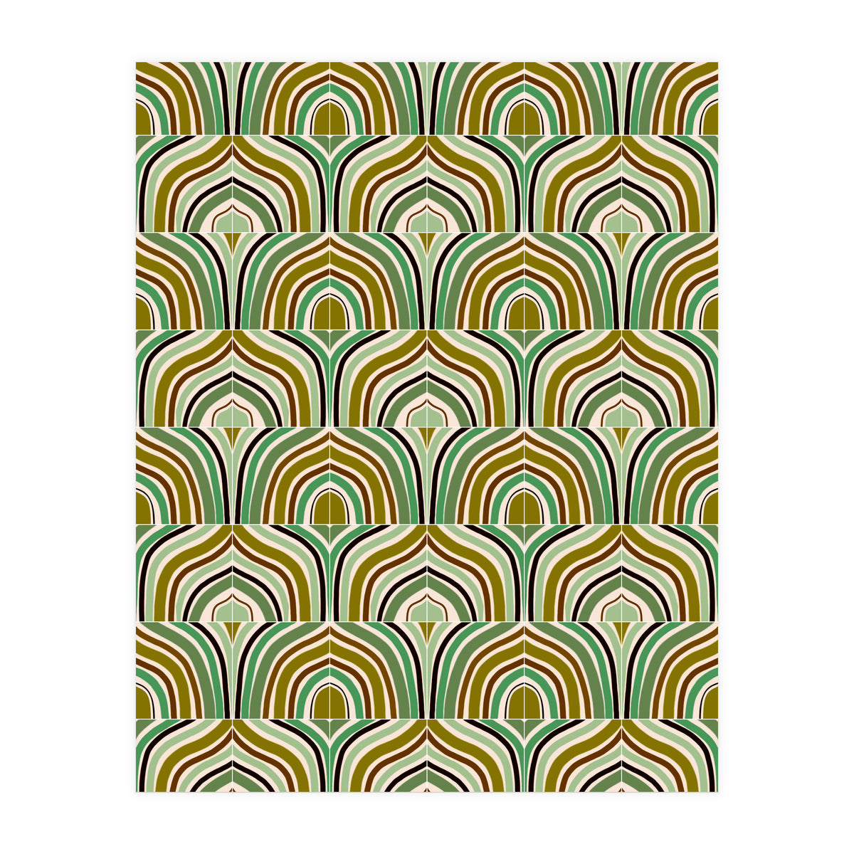 Jade Rainbow Tiles (Print Only)