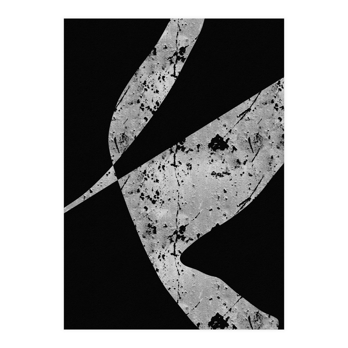 Black and White Abstract (Print Only)