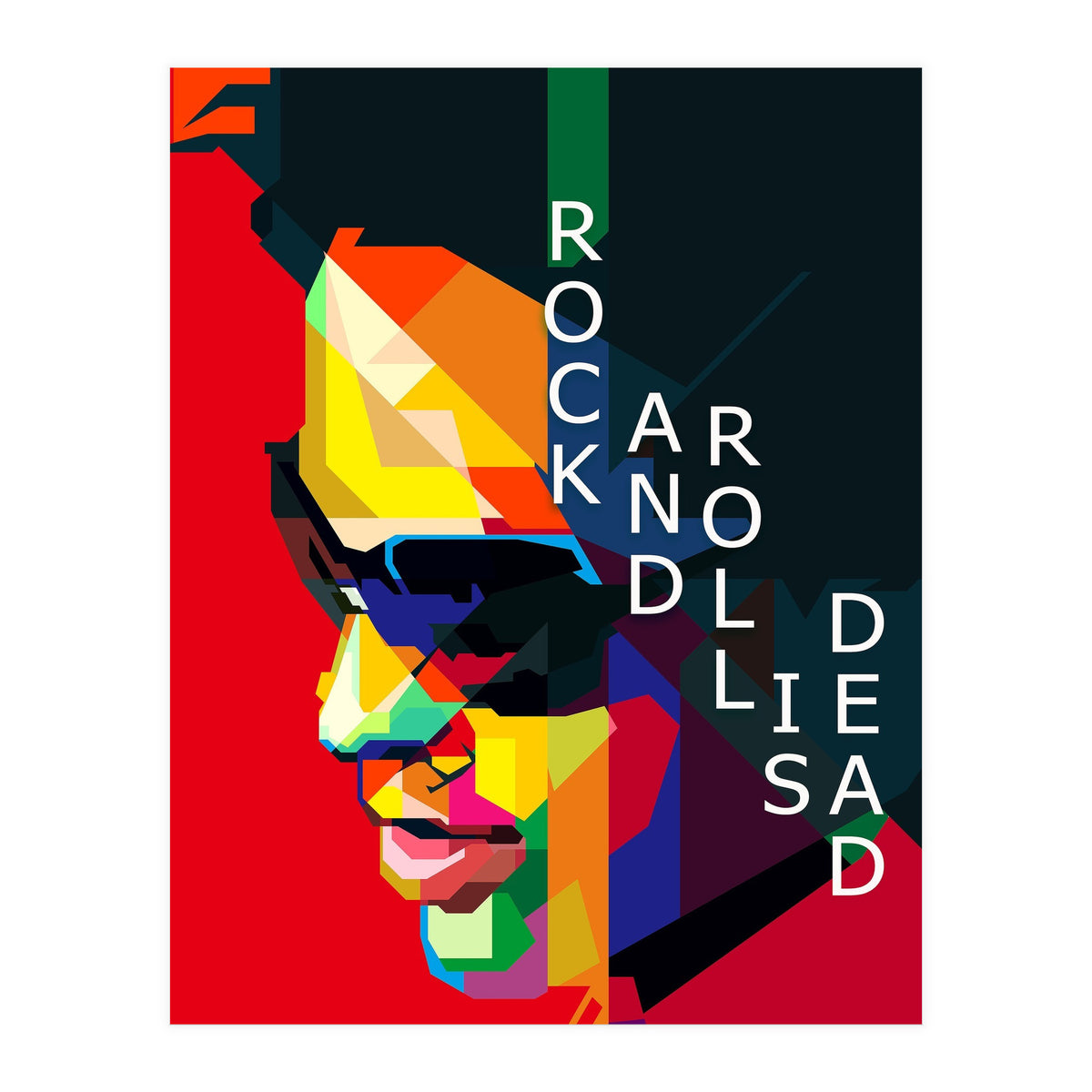 Lenny Kravitz Pop Art WPAP (Print Only)