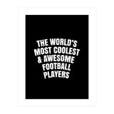 World's most coolest and awesome football players (Print Only) thumbnail