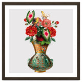 flower vase collage art thumbnail