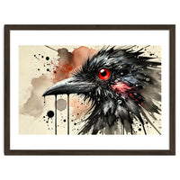 Dramatic Raven Portrait