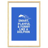 Smart, playful and funny like a dolphin thumbnail