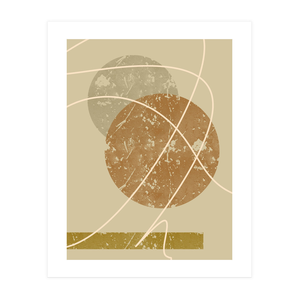 Circles and Lines in Harmony (Print Only)