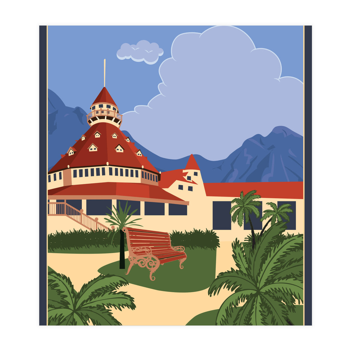 Coronado Island, California (Print Only)