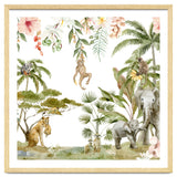 Watercolor Wild Animals Jungle thumbnail