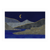 Abstract Landscape Moonlight Mood (Print Only) thumbnail