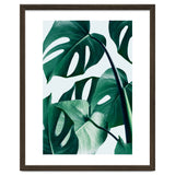 Monstera Tropical Photography Digital Art, Minimal Nature Jungle Botanical Leaves thumbnail