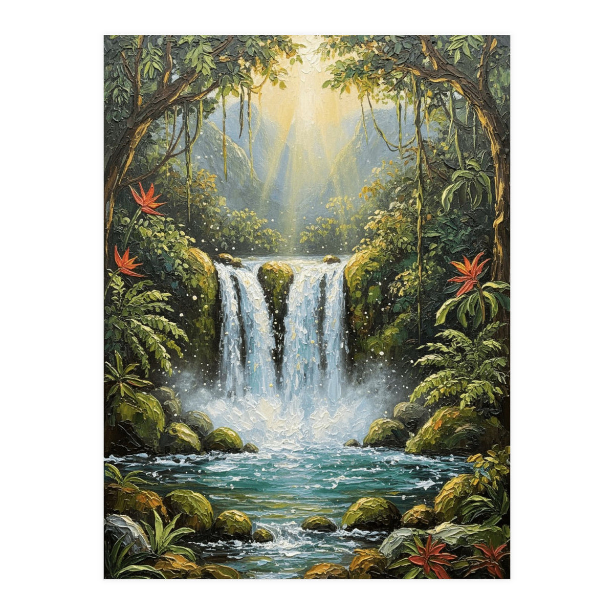 Celestial Cascades (Print Only)
