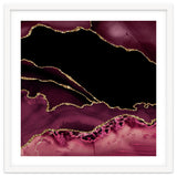 Burgundy & Gold Agate Texture 14 thumbnail