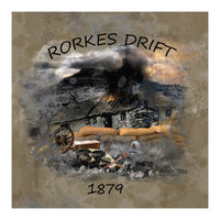 Rorkes Drift Battle 1879 (Print Only)