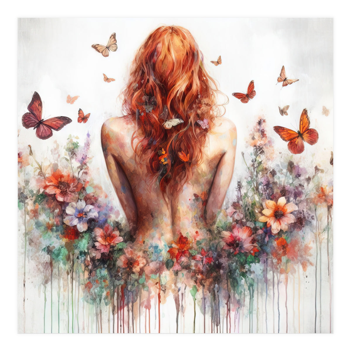 Butterfly Body In Bloom (Print Only)