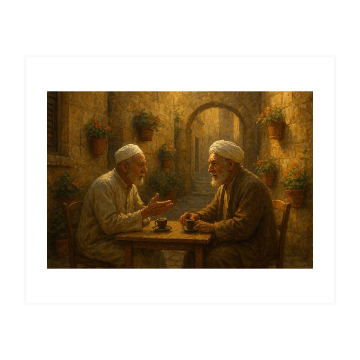 Quiet Conversation (Print Only)