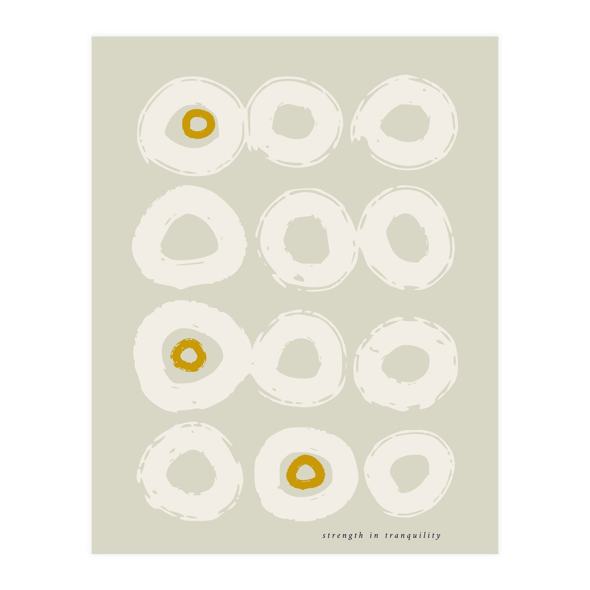 expectant iteration strength in tranquility (Print Only)