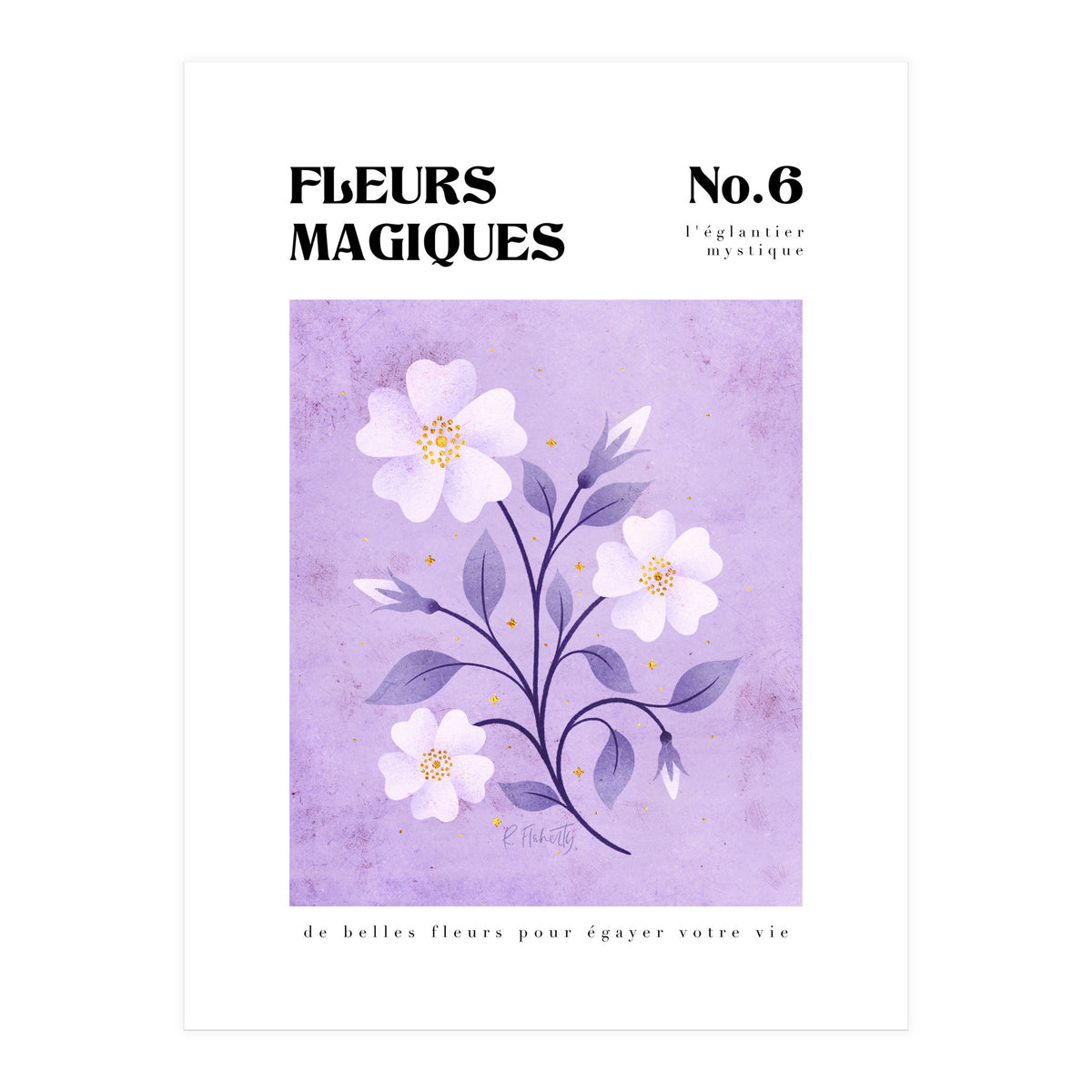 Magical Flowers No.6 Mystic Dog Rose (Print Only)