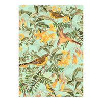 Yellow Birds in Tropical Jungle Paradise (Print Only)